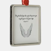 beschermengel metalen ornament (Rechts)