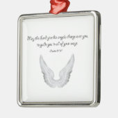 beschermengel metalen ornament (Links)