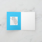 Beschermengel notecard kaart (Binnen)