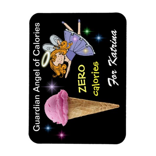 Beschermengel van calorieën - SRF Magneet (Verticaal)