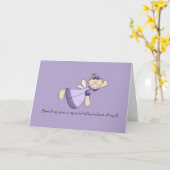 Beschermengel voor de patiënt van Kanker Kaart (Gele Bloem)