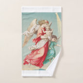 Beschermengelen Die Een Kind Dragen Etherische Kun Bad Handdoek (Handdoek)