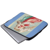 Beschermengelen Die Een Kind Dragen Etherische Kun Laptop Sleeve (Voorkant onderkant)
