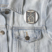 Beschermengelen met Jezus kind Ronde Button 5,7 Cm (In situ)