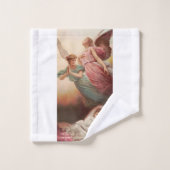 Beschermengelen met kind bad handdoek (Wasdoekje)