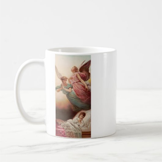 Beschermengelen met kind koffiemok (Links)
