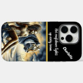 Beschermer bij de rivier met een tijger Case-Mate iPhone case (Achterkant (horizontaal))