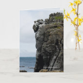 Beschermer in Steen Kaart (Gele Bloem)