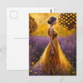 Beschermer van de bijen briefkaart (Voorkant / Achterkant)