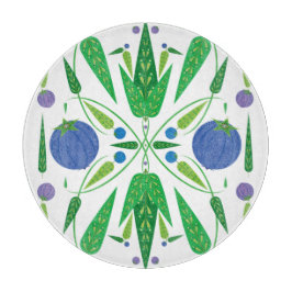 Beschermer van de snijplank van blauwe bessen