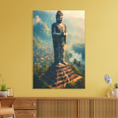 Beschermer van de Vallei - Protector of the Valley Canvas Afdruk (Insitu (Woonkamer))