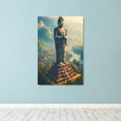 Beschermer van de Vallei - Protector of the Valley Canvas Afdruk (Insitu (Houten vloer))
