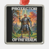 Beschermer van het Rijk - President Trump Metalen Ornament (Voorkant)