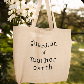 Beschermer van Moeder Aarde Milieuvriendelijk Duur Tote Bag