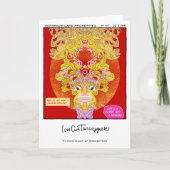 Beschermheilige van de imkers kaart (Voorkant)