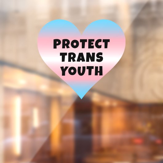 BESCHERMING DRAAGT JEUGD OVER RAAMSTICKER (Vel 2)