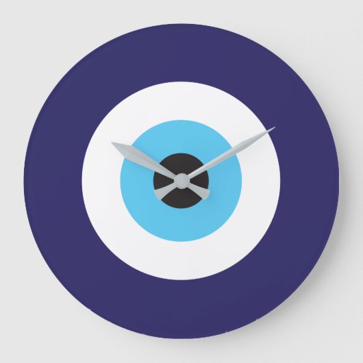 Bescherming from Evil Eye Clock Grote Klok (Voorkant)