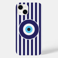 Bescherming tegen boze ogen (lichtblauwe strepen)