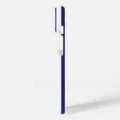 Bescherming tegen boze ogen (lichtblauwe strepen) Case-Mate iPhone case (Achterkant / Links)