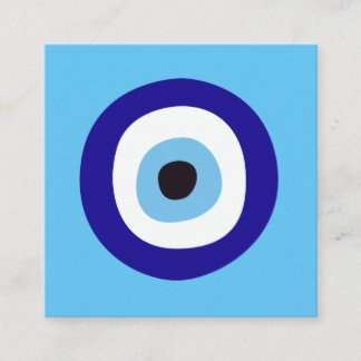 Bescherming tegen het Boze Oog Nazar Goede Karma D Vierkante Visitekaartje
