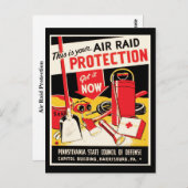 Bescherming tegen luchtverontreiniging briefkaart (Voorkant / Achterkant)