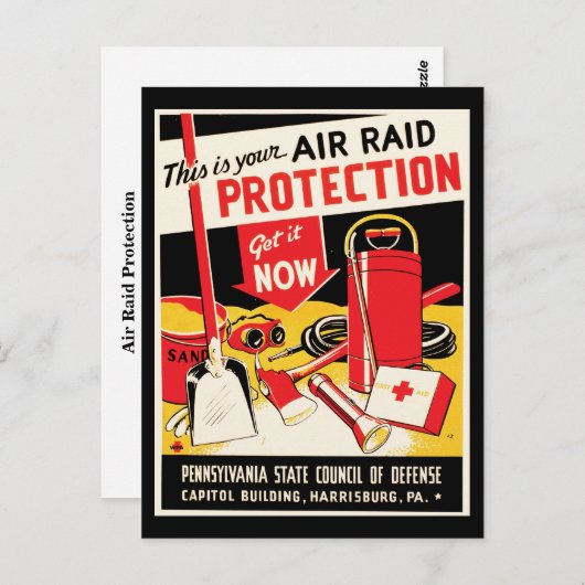 Bescherming tegen luchtverontreiniging briefkaart (Voorkant / Achterkant)