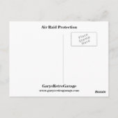 Bescherming tegen luchtverontreiniging briefkaart (Achterkant)