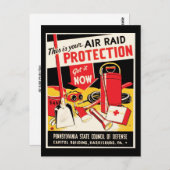 Bescherming tegen luchtverontreiniging briefkaart (Voorkant / Achterkant)