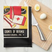 Bescherming tegen luchtverontreiniging theedoek (Quarter Fold)