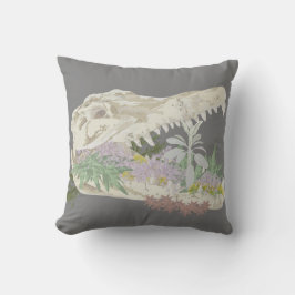 Bescherming tegen schedel en bloemen kussen