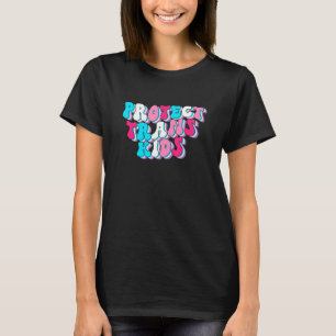 Bescherming tegen transKind LGBTQ Pr T-shirt