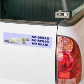 BESCHERMING TEGEN VERONTREINIGING VAN WILDE DIEREN BUMPERSTICKER (Op Truck)