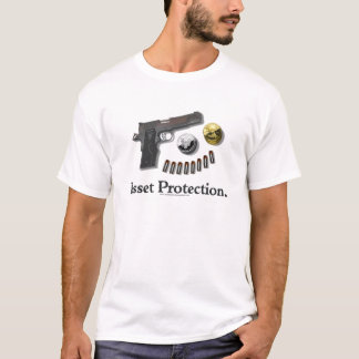 Bescherming van bedrijfsmiddelen t-shirt