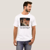 Bescherming van de Amerikaanse inheemse hond T-shirt (Voorkant volledig)