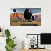 bescherming van de eieren poster (Thuiskantoor)