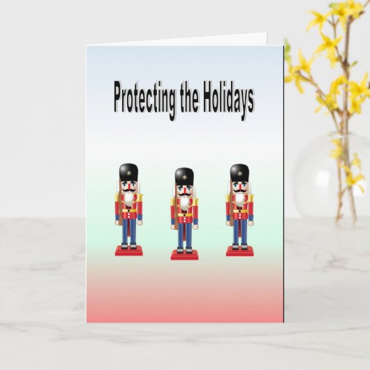 Bescherming van de Feestdagen Kaart (Gele Bloem)