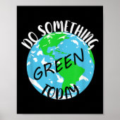 Bescherming van de natuur, airconditioning verwarm poster (Voorkant)