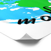 Bescherming van de natuur, airconditioning verwarm poster (Hoek)