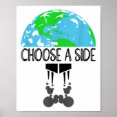 Bescherming van de natuur, airconditioning verwarm poster (Voorkant)