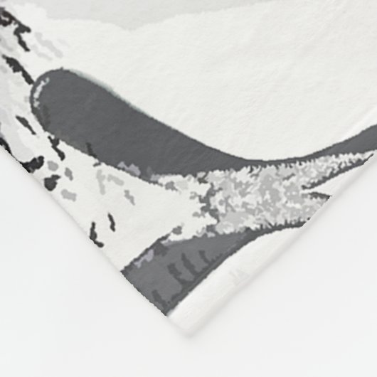 Bescherming van de Net-Ice Hockey Fleece Blanket (Hoek)