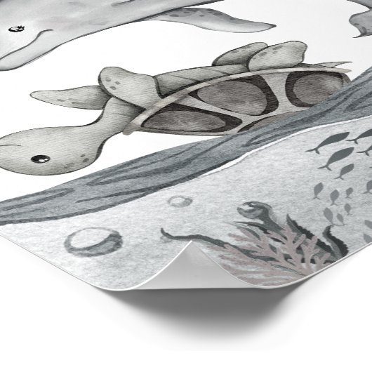 bescherming van de oceanen poster (Hoek)