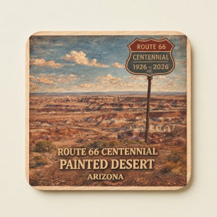 Bescherming van de Painted Desert-eeuwtafel Kartonnen Onderzetters