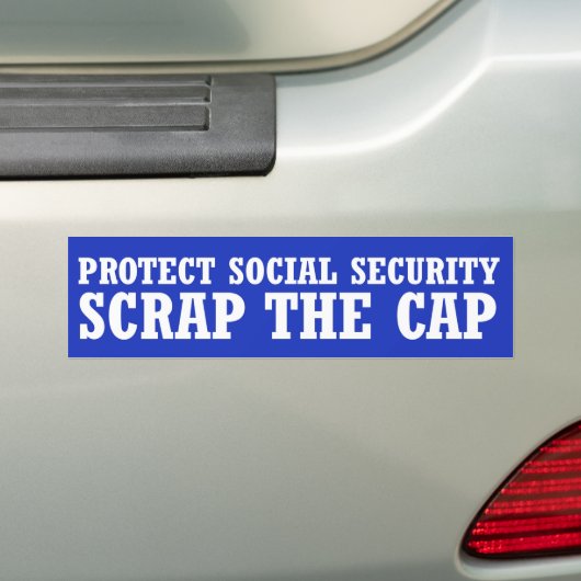 Bescherming van de sociale zekerheid - Verrot het  Bumpersticker (Op auto)