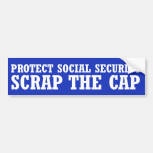 Bescherming van de sociale zekerheid - Verrot het Bumpersticker