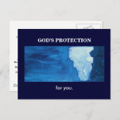 BESCHERMING VAN GOD BRIEFKAART (Voorkant / Achterkant)
