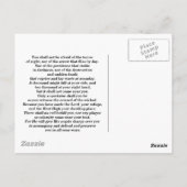 BESCHERMING VAN GOD BRIEFKAART (Achterkant)