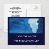 BESCHERMING VAN GOD (ISAIAH 41) BRIEFKAART (Voorkant / Achterkant)