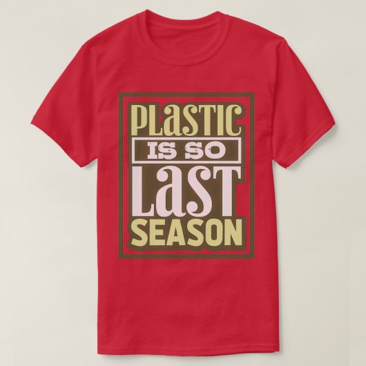 Bescherming van het plastic milieu t-shirt (Design voorkant)