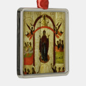 Bescherming van het Russische Theotokos-pictogram Metalen Ornament (Rechts)