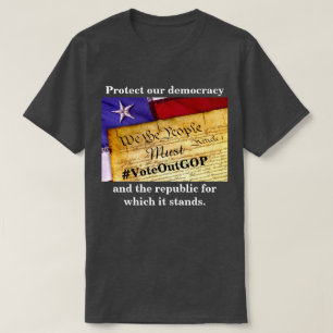 Bescherming van onze democratie en de republiek t-shirt